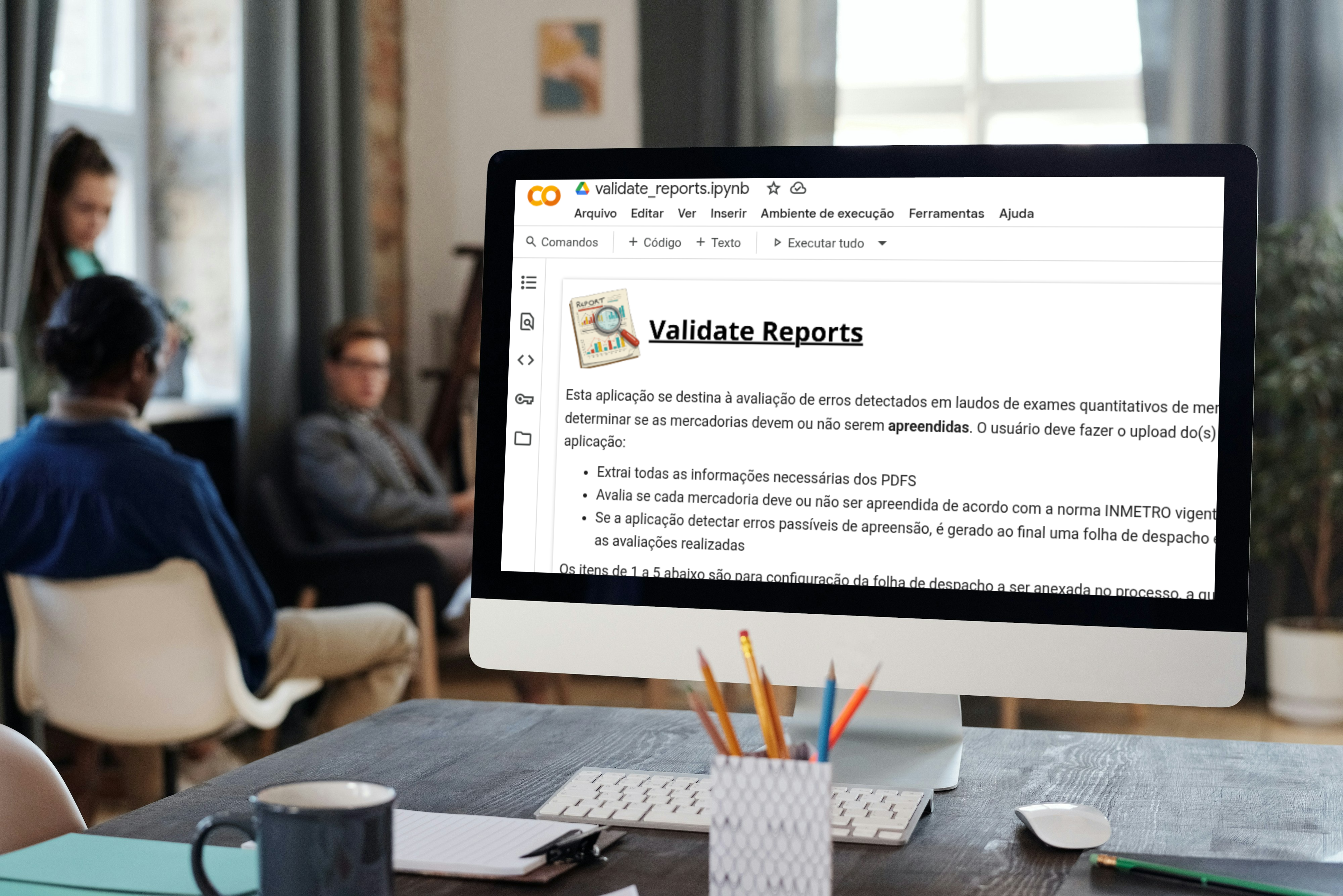 Imagem de Validate Reports
